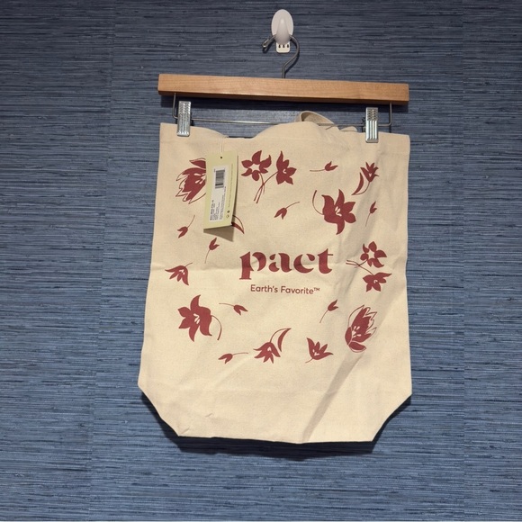 Pact - Organic Cotton Floral Canvas Tote - Picture 2 of 5